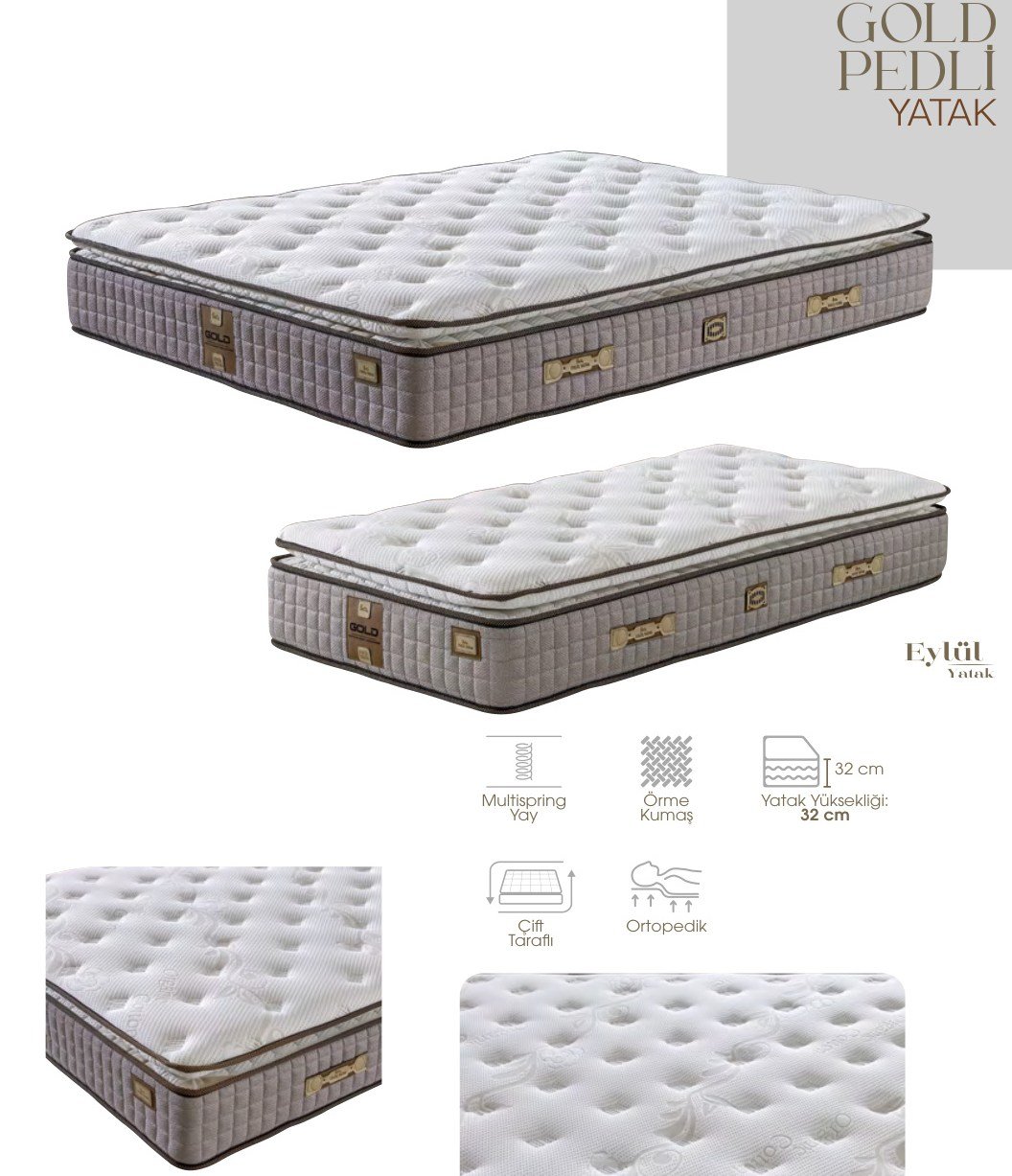 Gold Pedli Yatak