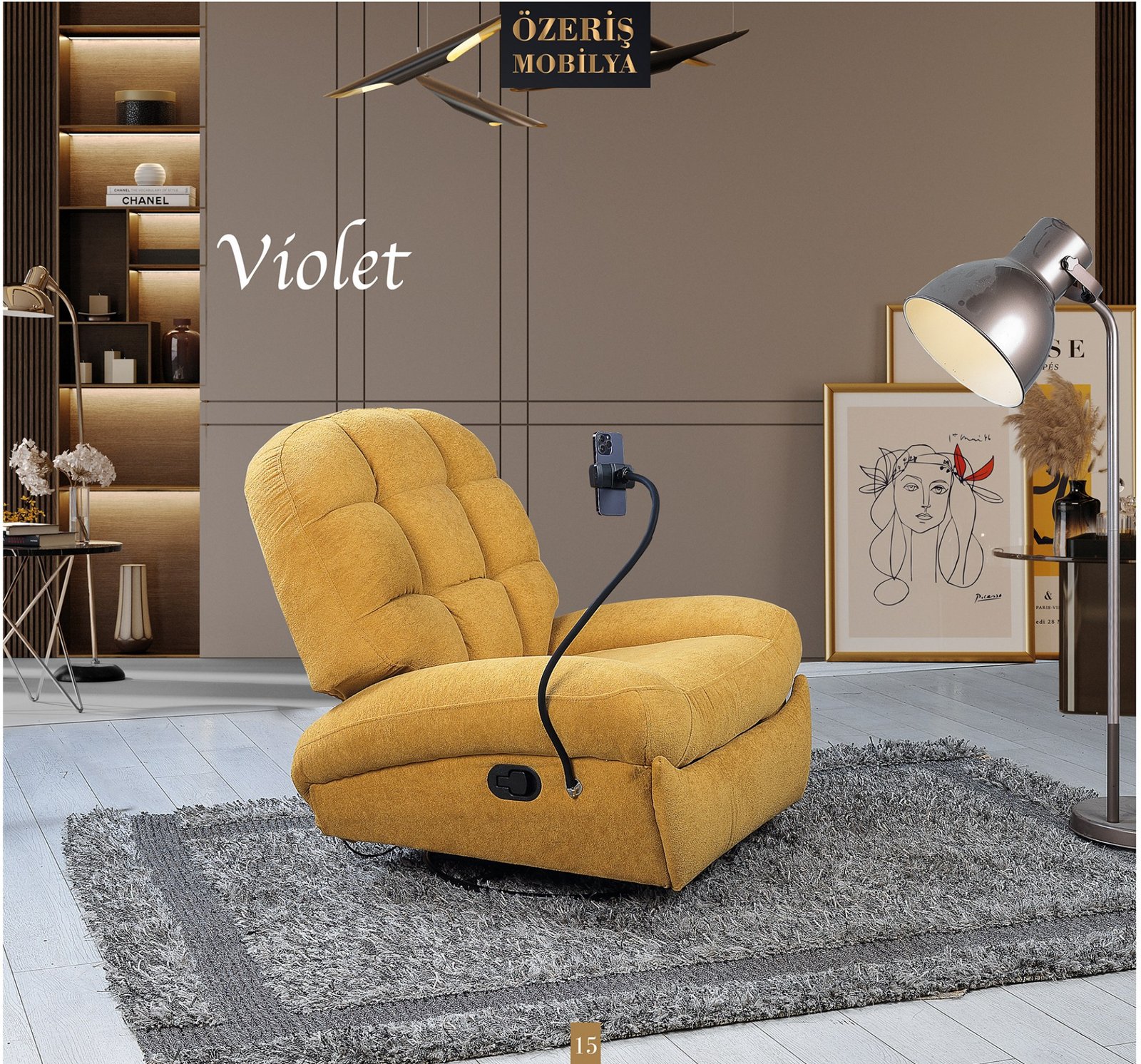 Violet TV Koltuğu