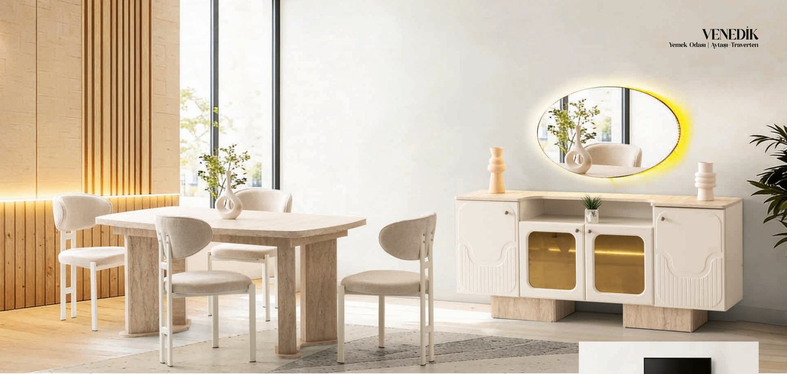 Venedik Yemek Odası Takımı